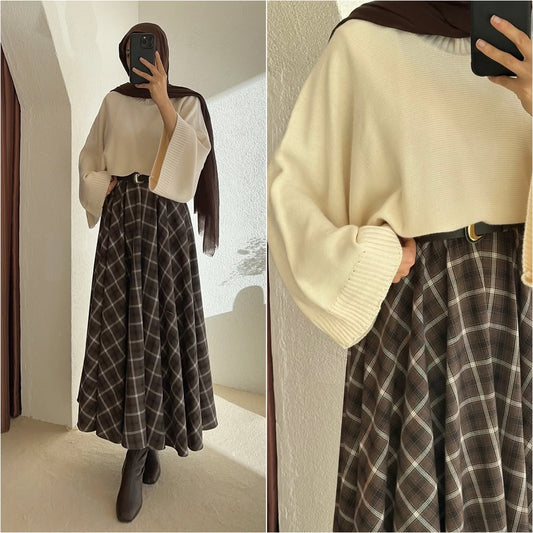 طقم بلوزه+تنورة  وقشط