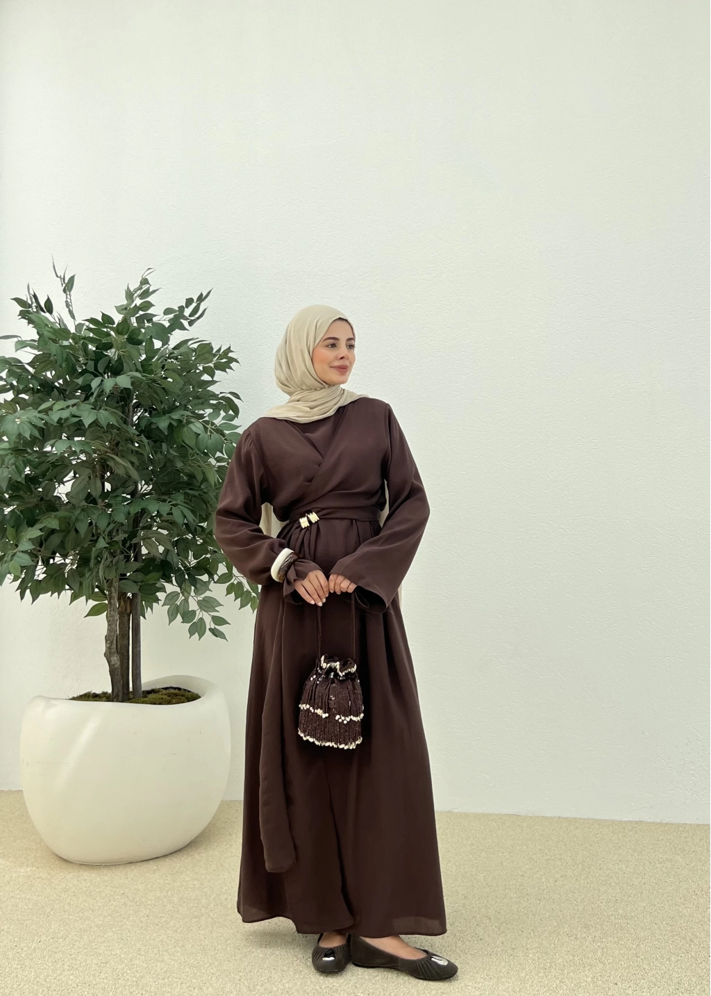 فستان مودرن بعدة الوان